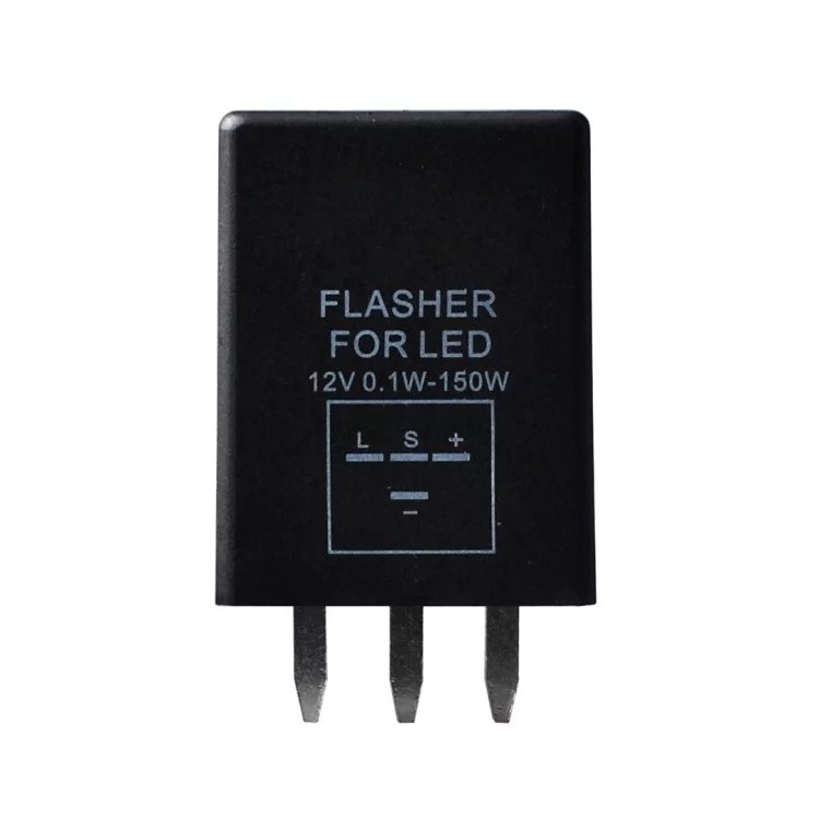 LED FLASHER (ΦΛΑΣΙΕΡΑ) 12V 0,1-150W 4 ΕΠΑΦΩΝ (L+-) mTECH - 1 Τεμ. LED FLASHER (ΦΛΑΣΙΕΡΑ) 12V 0,1-150W 4 ΕΠΑΦΩΝ (L+-) mTECH - 1 Τεμ.