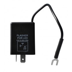 LED FLASHER (ΦΛΑΣΙΕΡΑ) 8 ΕΠΑΦΩΝ (L+-) 30x30x30mm M-TECH - 1ΤΕΜ. LED FLASHER (ΦΛΑΣΙΕΡΑ) 8 ΕΠΑΦΩΝ (L+-) 30x30x30mm M-TECH - 1ΤΕΜ.