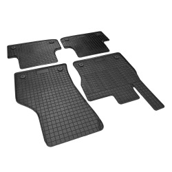 Cik - ΠΑΤΑΚΙΑ ΑΥΤΟΚΙΝΗΤΟΥ ΑΠΟ ΛΑΣΤΙΧΟ ΓΙΑ AUDI A3 2012-2020 / SEAT LEON 2013-2017 / VW GOLF 7 2012-2020 ΣΕ ΜΑΥΡΟ ΧΡΩΜΑ ΜΕ ΚΟΥΜΠΩΜΑΤΑ - 4 ΤΕΜ. (RM.AU.0001/CK)