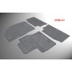 Cik - ΠΑΤΑΚΙΑ ΑΥΤΟΚΙΝΗΤΟΥ ΑΠΟ ΛΑΣΤΙΧΟ ΓΙΑ FORD KUGA 2008-2013 ΣΕ ΜΑΥΡΟ ΧΡΩΜΑ ΜΕ ΚΟΥΜΠΩΜΑΤΑ - 4 ΤΕΜ. (RM.FO.0008/CK)