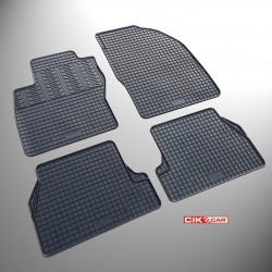 Cik - ΠΑΤΑΚΙΑ ΑΥΤΟΚΙΝΗΤΟΥ ΑΠΟ ΛΑΣΤΙΧΟ ΓΙΑ FORD FOCUS 2 2005-2011 ΣΕ ΜΑΥΡΟ ΧΡΩΜΑ ΧΩΡΙΣ ΚΟΥΜΠΩΜΑΤΑ - 4 ΤΕΜ. (RM.FO.0003/CK)