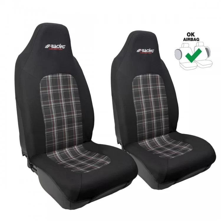ΚΑΛΥΜΜΑΤΑ ΚΑΘΙΣΜΑΤΩΝ RACING 2 ΚΑΡΟ/ΜΑΥΡΟ SIMONI RACING - 2 TEM. ΚΑΛΥΜΜΑΤΑ ΚΑΘΙΣΜΑΤΩΝ RACING 2 ΚΑΡΟ/ΜΑΥΡΟ SIMONI RACING - 2 TEM.