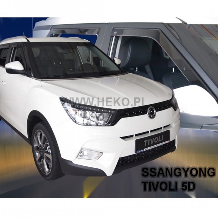 ΑΝΕΜΟΘΡΑΥΣΤΕΣ ΓΙΑ SSANGYONG TIVOLI/XLV 5D 2015+ ΣΕΤ ΑΥΤΟΚΙΝΗΤΟΥ ΑΠΟ ΕΥΚΑΜΠΤΟ ΦΙΜΕ ΠΛΑΣΤΙΚΟ HEKO - 4 ΤΕΜ. ΑΝΕΜΟΘΡΑΥΣΤΕΣ ΓΙΑ SSANGYONG TIVOLI/XLV 5D 2015+ ΣΕΤ ΑΥΤΟΚΙΝΗΤΟΥ ΑΠΟ ΕΥΚΑΜΠΤΟ ΦΙΜΕ ΠΛΑΣΤΙΚΟ HEKO - 4 ΤΕΜ.
