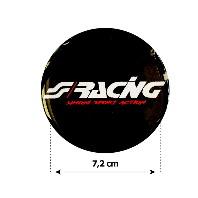 SIMONI RACING ΑΥΤΟΚΟΛΛΗΤΑ ΖΑΝΤΩΝ 7,2 cm ΛΕΥΚΟ/ΚΟΚΚΙΝΟ/ΜΑΥΡΟ ΣΜΑΛΤΟΥ - 4 ΤΕΜ. SIMONI RACING ΑΥΤΟΚΟΛΛΗΤΑ ΖΑΝΤΩΝ 7,2 cm ΛΕΥΚΟ/ΚΟΚΚΙΝΟ/ΜΑΥΡΟ ΣΜΑΛΤΟΥ - 4 ΤΕΜ.