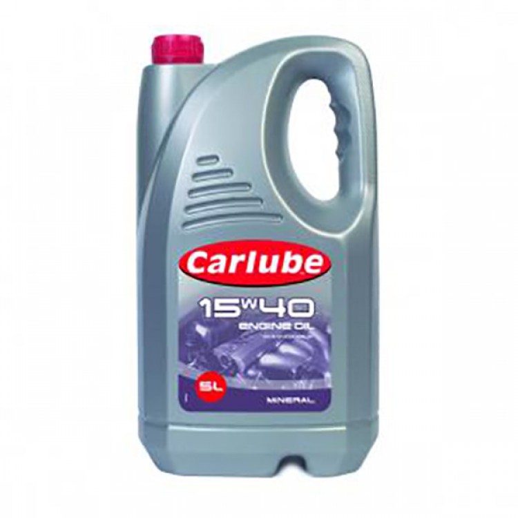 ΛΑΔΙ ΚΙΝΗΤΗΡΑ 15W-40 ΟΡΥΚΤΕΛΑΙΟ A3/B4 CARLUBE 5L