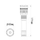 ΦΑΚΟΣ ΧΕΙΡΟΣ 1x10W 240lm IP65 171mm Φ42mm 3300mAh Li-ion TACTICAL LASER FLASHLIGHT M-TECH - 1 Τεμ. ΦΑΚΟΣ ΧΕΙΡΟΣ 1x10W 240lm IP65 171mm Φ42mm 3300mAh Li-ion TACTICAL LASER FLASHLIGHT M-TECH - 1 Τεμ.