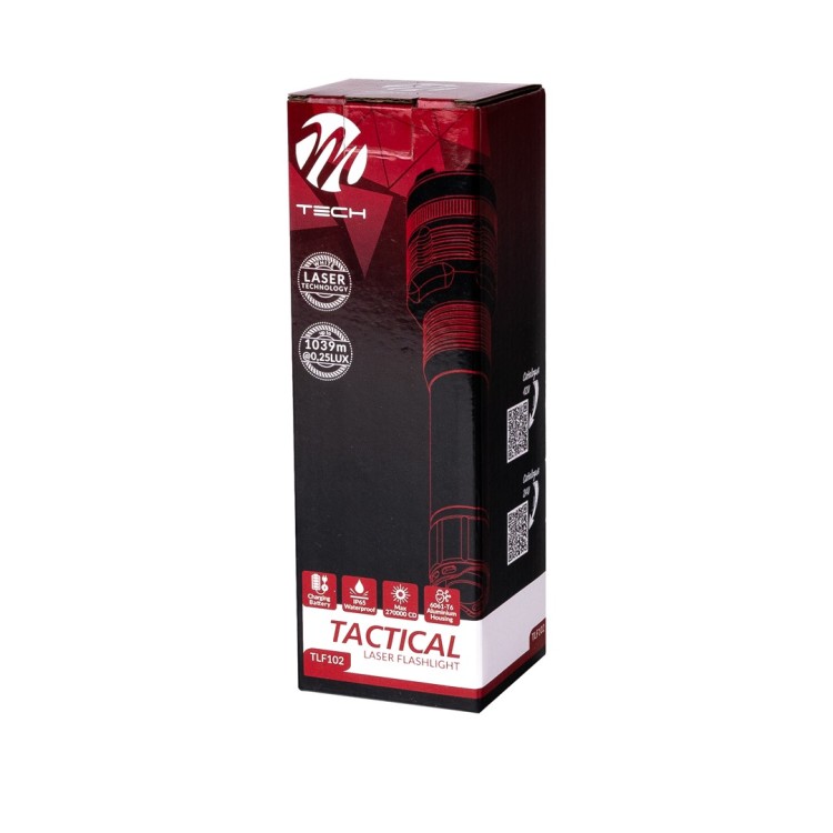 ΦΑΚΟΣ ΧΕΙΡΟΣ 1x10W 240lm IP65 171mm Φ42mm 3300mAh Li-ion TACTICAL LASER FLASHLIGHT M-TECH - 1 Τεμ. ΦΑΚΟΣ ΧΕΙΡΟΣ 1x10W 240lm IP65 171mm Φ42mm 3300mAh Li-ion TACTICAL LASER FLASHLIGHT M-TECH - 1 Τεμ.