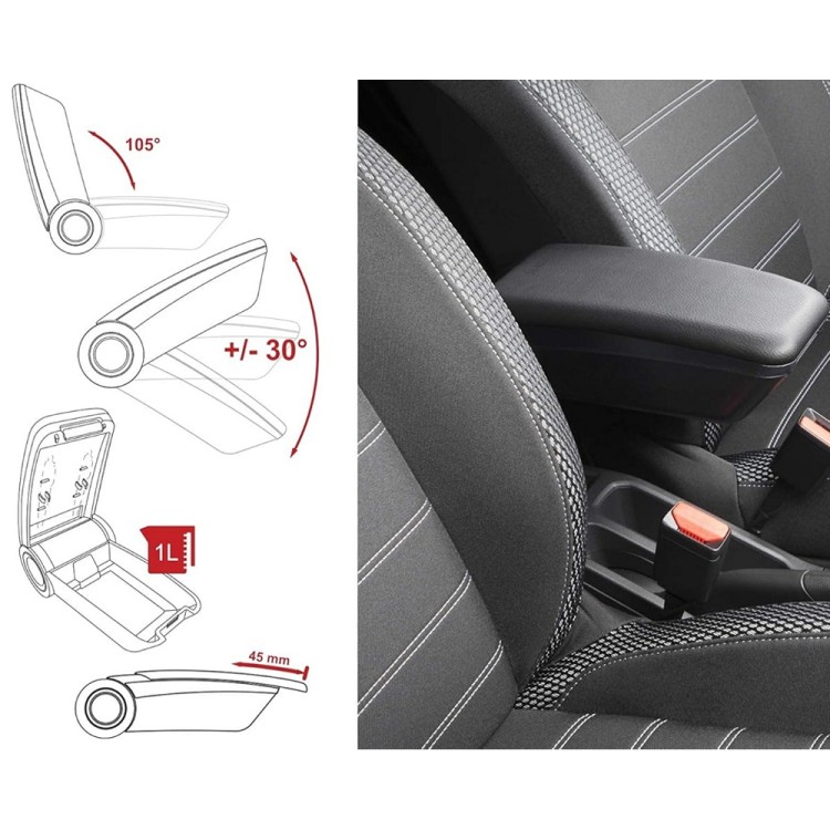 Ολοκληρωμένος Τεμπέλης Καθίσματος ARMSTER 3 PLUG & PLAY για Renault Express Van LHD 2021+ (με Εργοστασιακό Υποβραχιόνιο) από Πλαστικό και Vegan Δέρμα σε Μαύρο Χρώμα RATI - 1 τεμ. Ολοκληρωμένος Τεμπέλης Καθίσματος ARMSTER 3 PLUG & PLAY για Renault Express Van LHD 2021+ (με Εργοστασιακό Υποβραχιόνιο) από Πλαστικό και Vegan Δέρμα σε Μαύρο Χρώμα RATI - 1 τεμ.