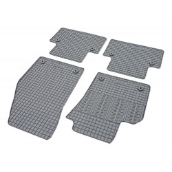 Cik - ΠΑΤΑΚΙΑ ΑΥΤΟΚΙΝΗΤΟΥ ΑΠΟ ΛΑΣΤΙΧΟ ΓΙΑ VOLVO V50 2007-2012 / S40 2007-2013 ΣΕ ΜΑΥΡΟ ΧΡΩΜΑ ΜΕ ΚΟΥΜΠΩΜΑΤΑ - 4 ΤΕΜ. (RM.VO.0003/CK)