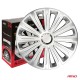 Amio – Τάσια Τροχών 14" Trend RC Ασημί για Αναβάθμιση Εμφάνισης & Καθημερινή Χρήση – Σετ 4 Τεμ. (6896/AM)