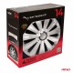 Amio – Τάσια Τροχών 14" Trend RC Ασημί για Αναβάθμιση Εμφάνισης & Καθημερινή Χρήση – Σετ 4 Τεμ. (6896/AM)