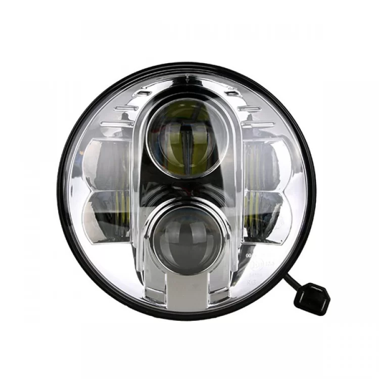 ΦΑΝΑΡΙ ΣΤΡΟΓΓΥΛΟ 7 ΙΝΤΣΩΝ ME 8LED CREE (XML-10W) 9-36V 6000-6500K CHROME ΦΑΝΑΡΙ ΣΤΡΟΓΓΥΛΟ 7 ΙΝΤΣΩΝ ME 8LED CREE (XML-10W) 9-36V 6000-6500K CHROME