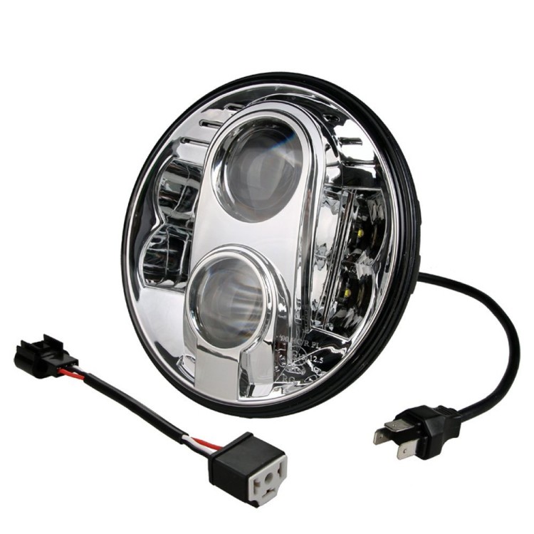 M-Tech - Στρογγυλό Φανάρι WHL101 CHROME 7'' με 8 Cree LED (XML-10W) 9-36V 6000-6500K σε Χρώμιο - 1 τεμ. (WHL101/MT) M-Tech - Στρογγυλό Φανάρι WHL101 CHROME 7'' με 8 Cree LED (XML-10W) 9-36V 6000-6500K σε Χρώμιο - 1 τεμ. (WHL101/MT)