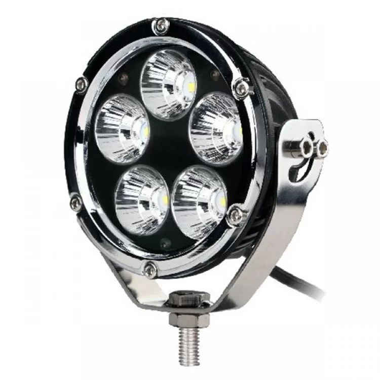 ΠΡΟΒΟΛΕΑΣ ΟΔΗΓΗΣΗΣ LED DRIVING LIGHTS ΧΡΩΜΙΟ/ΜΑΥΡΟ 10-32V 50W 3500lm 5 CREE LED ΣΤΡΟΓΓΥΛΟΣ (110 x 110 x 64 mm) M-TECH ΠΡΟΒΟΛΕΑΣ ΟΔΗΓΗΣΗΣ LED DRIVING LIGHTS ΧΡΩΜΙΟ/ΜΑΥΡΟ 10-32V 50W 3500lm 5 CREE LED ΣΤΡΟΓΓΥΛΟΣ (110 x 110 x 64 mm) M-TECH