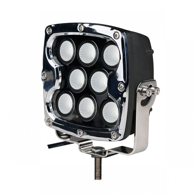 ΠΡΟΒΟΛΕΑΣ ΟΔΗΓΗΣΗΣ LED DRIVING LIGHTS ΜΑΥΡΟΣ/ΧΡΩΜΙΟ 10-32V 80W 5600lm CREE LED ΤΕΤΡΑΓΩΝΟΣ (130 x 130 x 86 mm) M-TECH ΠΡΟΒΟΛΕΑΣ ΟΔΗΓΗΣΗΣ LED DRIVING LIGHTS ΜΑΥΡΟΣ/ΧΡΩΜΙΟ 10-32V 80W 5600lm CREE LED ΤΕΤΡΑΓΩΝΟΣ (130 x 130 x 86 mm) M-TECH