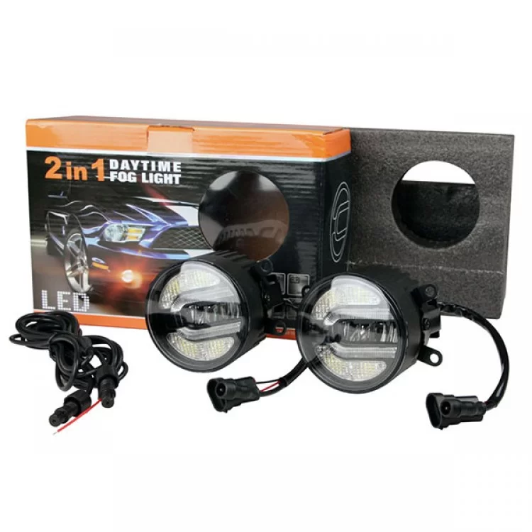 DRL ΚΑΙ ΦΩΣ ΟΜΙΧΛΗΣ 12V ΠΡΟΣΘΕΤΟ DAYTIME ΔΙΕΘΝΗ ΣΤΡΟΓΓΥΛΟ 90mm DRL ΚΑΙ ΦΩΣ ΟΜΙΧΛΗΣ 12V ΠΡΟΣΘΕΤΟ DAYTIME ΔΙΕΘΝΗ ΣΤΡΟΓΓΥΛΟ 90mm