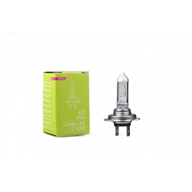 H7 12V 55W PX26d LONG LIFE ΑΛΟΓΟΝΟΥ 1ΤΕΜ. M-TECH H7 12V 55W PX26d LONG LIFE ΑΛΟΓΟΝΟΥ 1ΤΕΜ. M-TECH