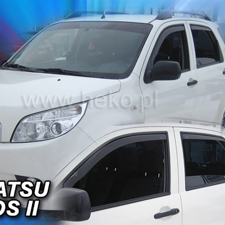 ΑΝΕΜΟΘΡΑΥΣΤΕΣ ΓΙΑ DAIHATSU TERIOS 2 5D 2006-2013 ΖΕΥΓΑΡΙ ΑΠΟ ΕΥΚΑΜΠΤΟ ΦΙΜΕ ΠΛΑΣΤΙΚΟ HEKO - 2 ΤΕΜ. ΑΝΕΜΟΘΡΑΥΣΤΕΣ ΓΙΑ DAIHATSU TERIOS 2 5D 2006-2013 ΖΕΥΓΑΡΙ ΑΠΟ ΕΥΚΑΜΠΤΟ ΦΙΜΕ ΠΛΑΣΤΙΚΟ HEKO - 2 ΤΕΜ.