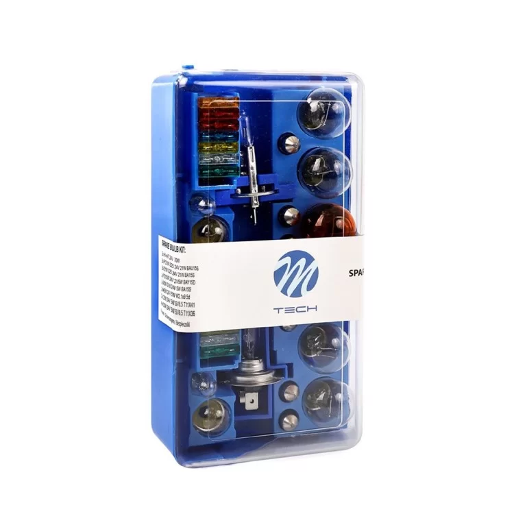 H1+H7 24V ΑΝΤΑΛΛΑΚΤΙΚΟ ΚΙΤ ΣΕ ΠΛΑΣΤΙΚΟ ΚΟΥΤΙ M-TECH - 18 τεμ. H1+H7 24V ΑΝΤΑΛΛΑΚΤΙΚΟ ΚΙΤ ΣΕ ΠΛΑΣΤΙΚΟ ΚΟΥΤΙ M-TECH - 18 τεμ.