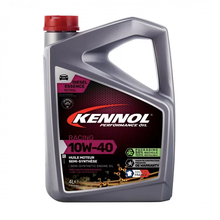 KENNOL RACING 10W40 SEMI SYNTH 4L KENNOL RACING 10W40 SEMI SYNTH 4L