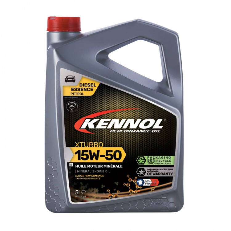 Kennol XTURBO 15W50 MINERAL 5L