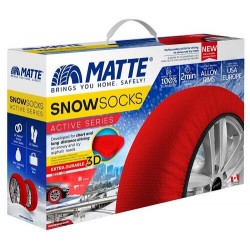 Matte Large Αντιολισθητικές Χιονοκουβέρτες για Επιβατικό Αυτοκίνητο 2τμχ.