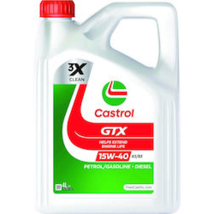 Castrol  GTX A3/B4 15W-40 A3/B3 4lt