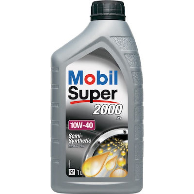 Mobil Λάδι Αυτοκινήτου Super 2000 10W-40  1lt 