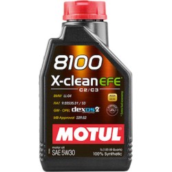 Motul Λάδι Αυτοκινήτου 8100 X-Clean EFE 5W-30 1lt 